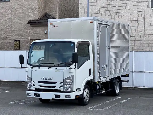 いすゞ エルフ 小型 アルミバン サイドドア ジョルダー の中古トラック【車両No.147745】