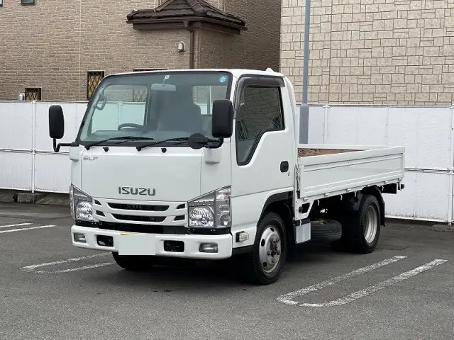 いすゞ エルフ 小型 平ボディ TRG-NJS85A H27の中古トラック画像1