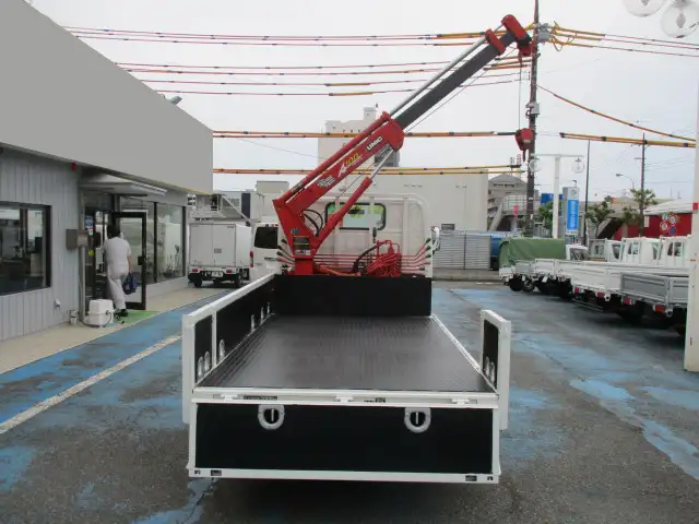 トヨタ トヨエース 小型 クレーン付 横置簡易クレーン 床鉄板の中古トラック画像7