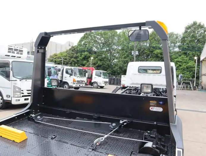 三菱 キャンター 小型 車両重機運搬 ラジコン ウインチの中古トラック画像9