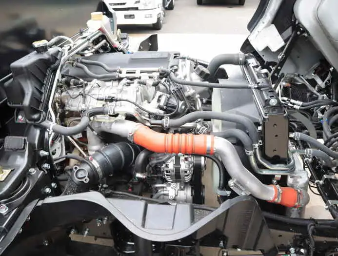 三菱 キャンター 小型 車両重機運搬 ラジコン ウインチの中古トラック画像19