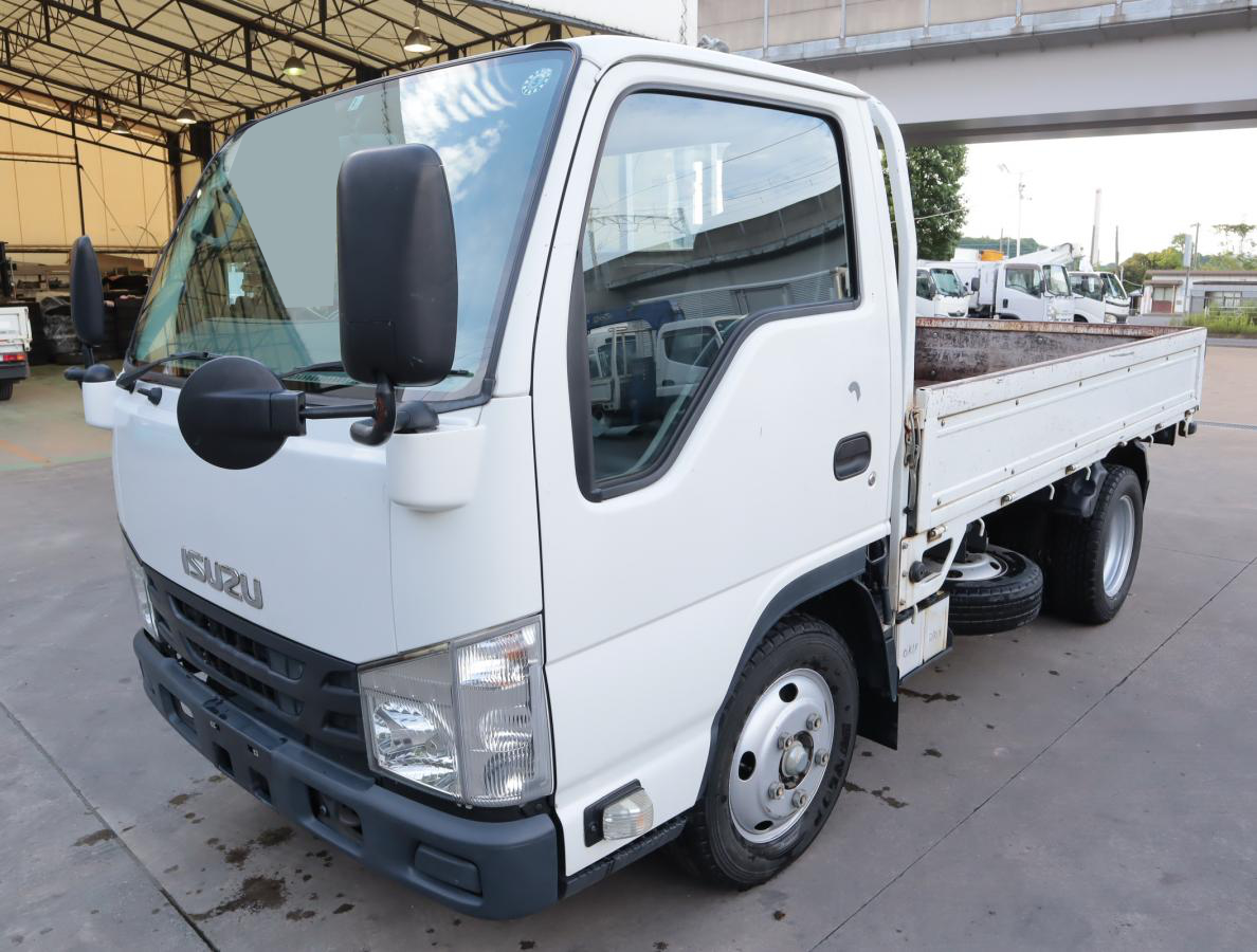 いすゞ エルフ 小型 平ボディ 10尺 TPG-NKR85A