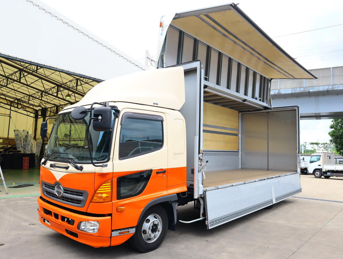日野 レンジャー 中型/増トン ウイング ワイド TKG-FD9JLAA