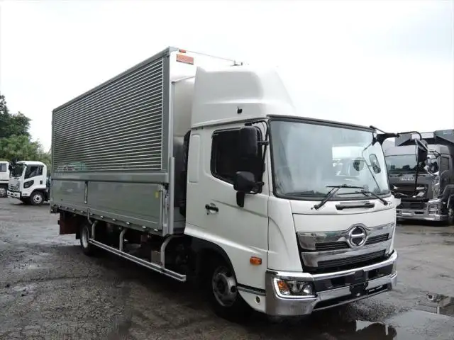 日野 レンジャー 中型/増トン ウイング エアサス ベッドの中古トラック画像3