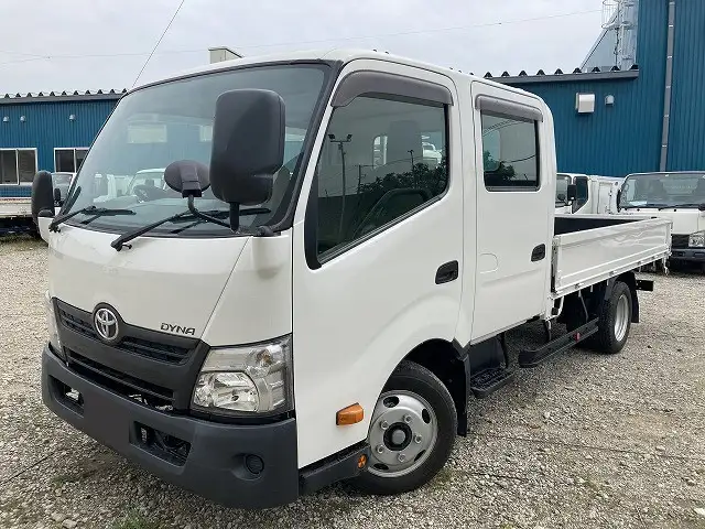 トヨタ ダイナ 小型 平ボディ Wキャブ 床鉄板 の中古トラック【車両No.147939】