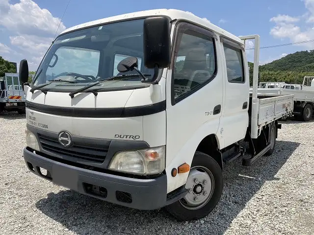 日野 デュトロ 小型 平ボディ Wキャブ BDG-XZU414M の中古トラック【車両No.147904】