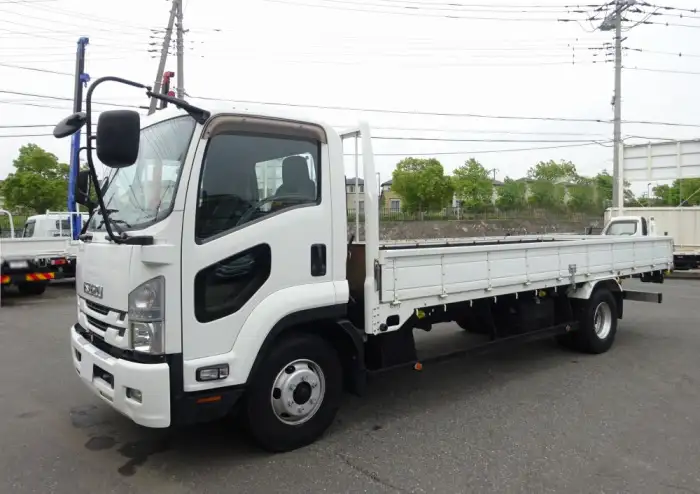いすゞ フォワード 中型/増トン 平ボディ 床鉄板 エアサス の中古トラック【車両No.147501】