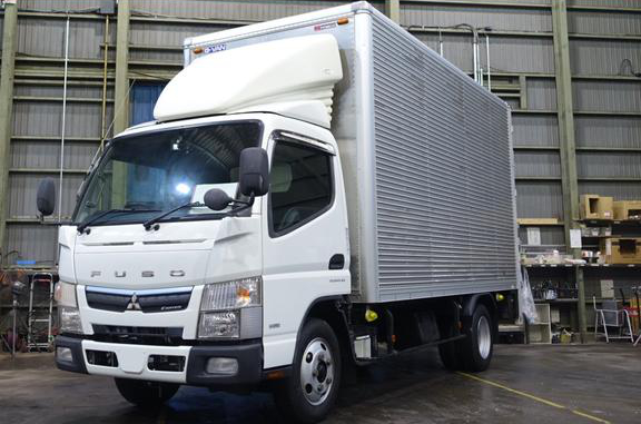 三菱 ファイター 中型/増トン アームロール ツインホイスト 2KG-FK72FZ の中古トラック【車両No.181066】