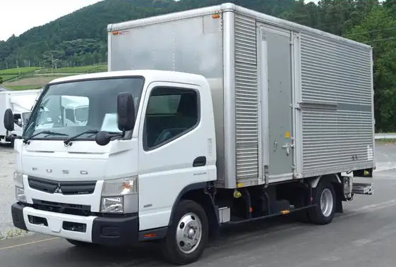 三菱 キャンター 小型 アルミバン パワーゲート サイドドア の中古トラック【車両No.148012】