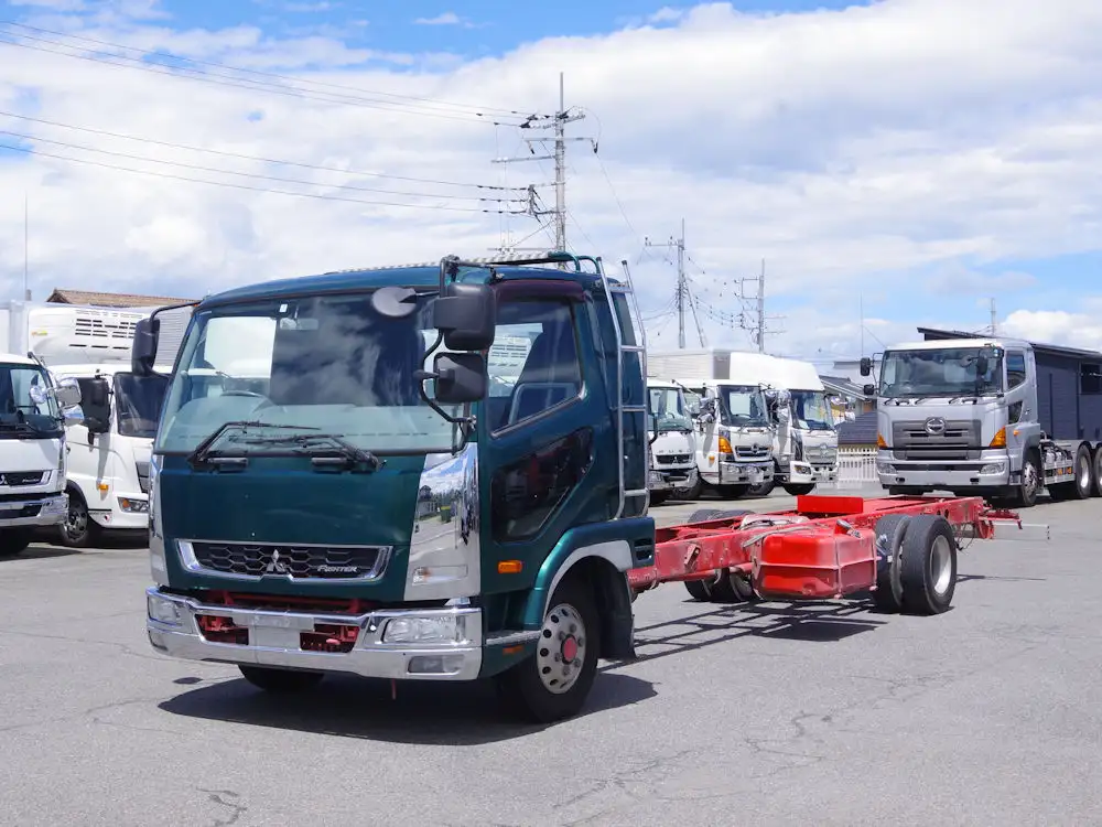 三菱 ファイター 中型/増トン シャーシ ワイド TKG-FK64F の中古