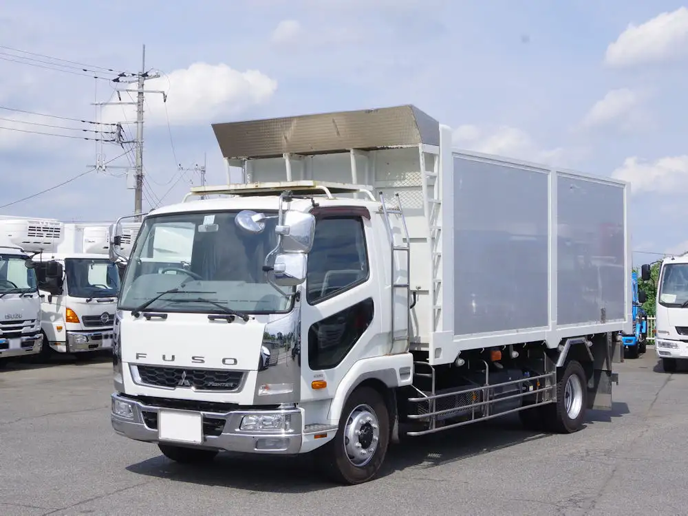 三菱 ファイター 中型/増トン ダンプ 土砂禁 ベッド の中古トラック【車両No.147946】
