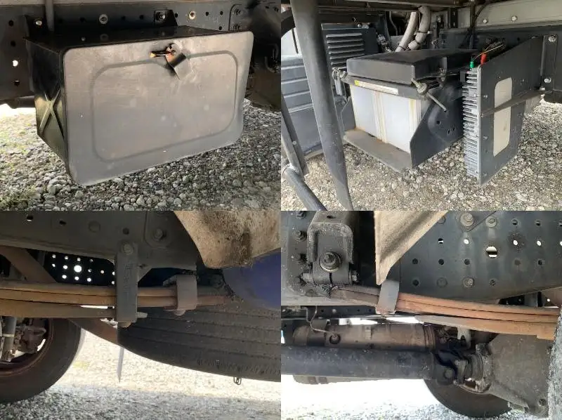 三菱 キャンター 小型 冷凍冷蔵 中温 床アルミの中古トラック画像像17