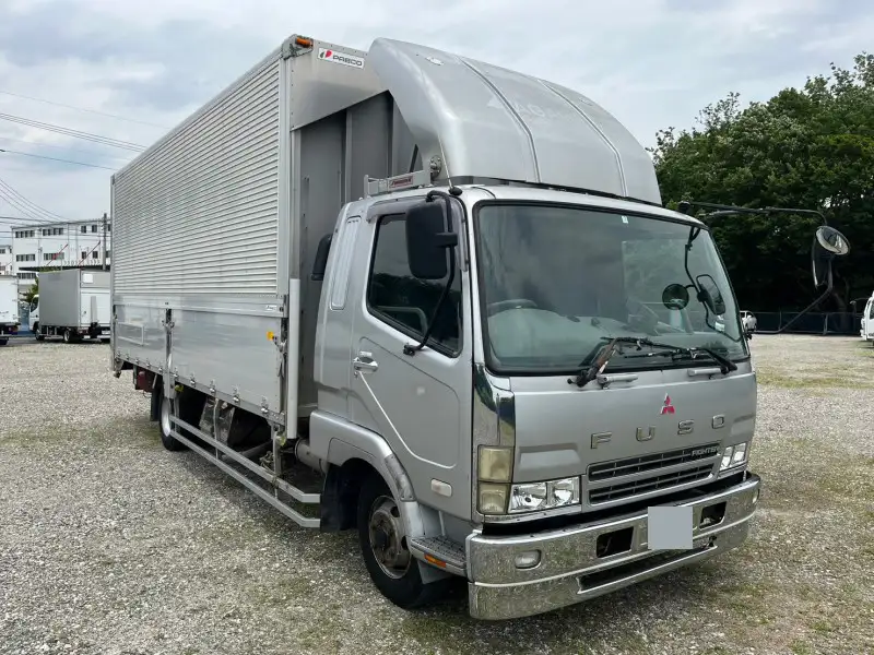 三菱 ファイター 中型/増トン ウイング エアサス ベッドの中古トラック画像2