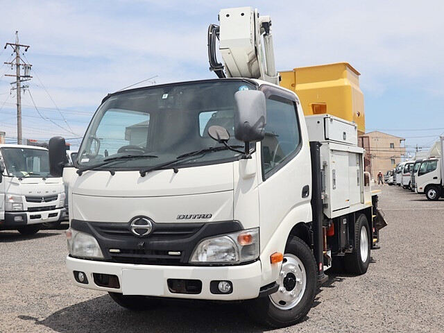 日野 デュトロ 小型 高所・建柱車 高所作業車 TKG-XZU600X