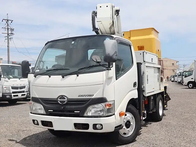 日野 デュトロ 小型 高所・建柱車 高所作業車 電工仕様の中古トラック画像1