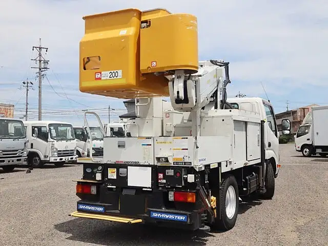日野 デュトロ 小型 高所・建柱車 高所作業車 電工仕様の中古トラック画像5