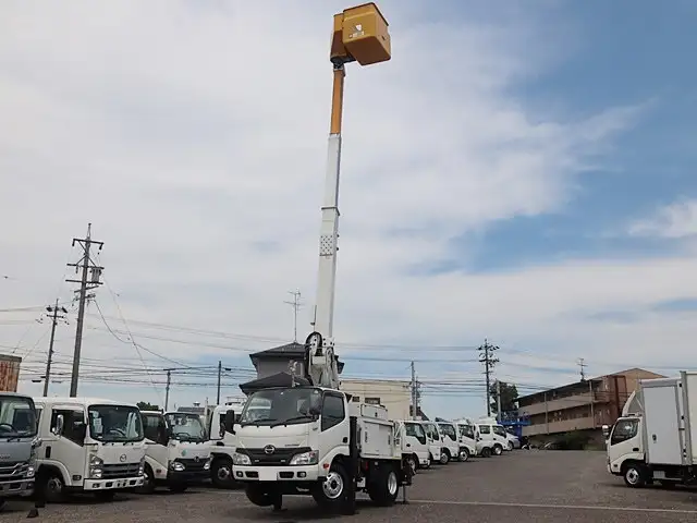 日野 デュトロ 小型 高所・建柱車 高所作業車 電工仕様の中古トラック画像10