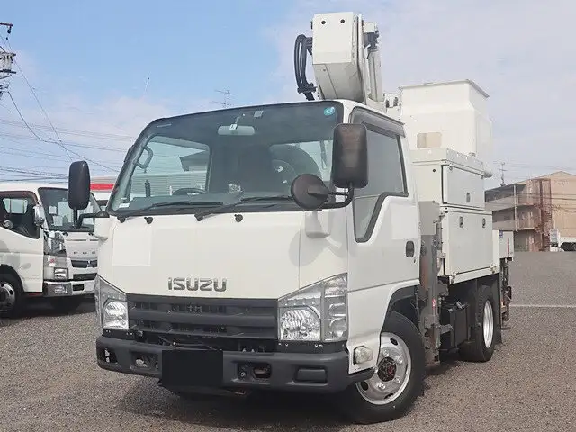 いすゞ エルフ 小型 高所・建柱車 高所作業車 TDG-NKS85ANの中古トラック画像1