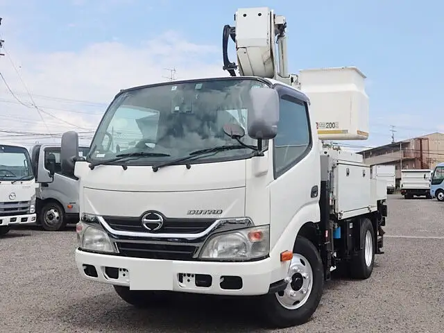 日野 デュトロ 小型 高所・建柱車 高所作業車 TKG-XZU600Xの中古トラック画像1