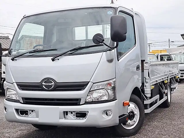 日野 デュトロ 小型 平ボディ 床鉄板 TKG-XZU712Mの中古トラック画像1