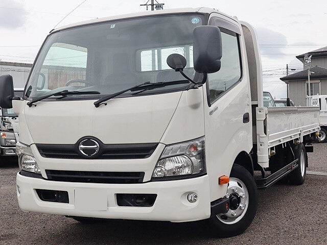 日野 デュトロ 小型 平ボディ ワイドロング TKG-XZU710M