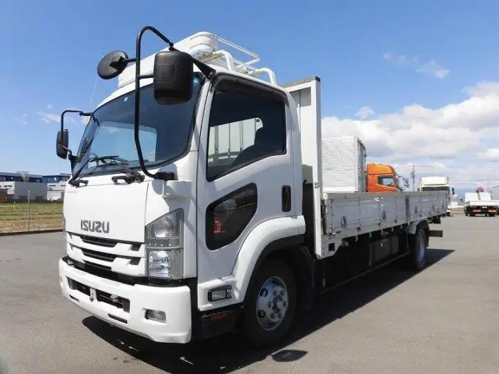 いすゞ フォワード 中型/増トン 平ボディ TKG-FRR90S2 H27の中古トラック画像1