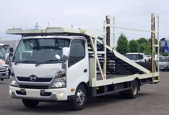 日野 デュトロ 小型 車両重機運搬 ラジコン ウインチの中古トラック画像1