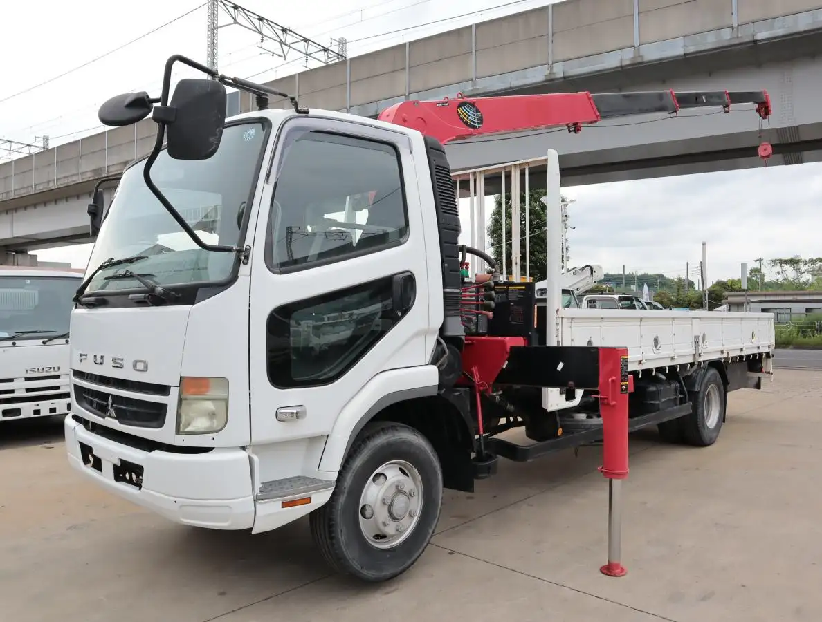 三菱 ファイター 中型/増トン クレーン付 4段 ラジコンの中古トラック画像1