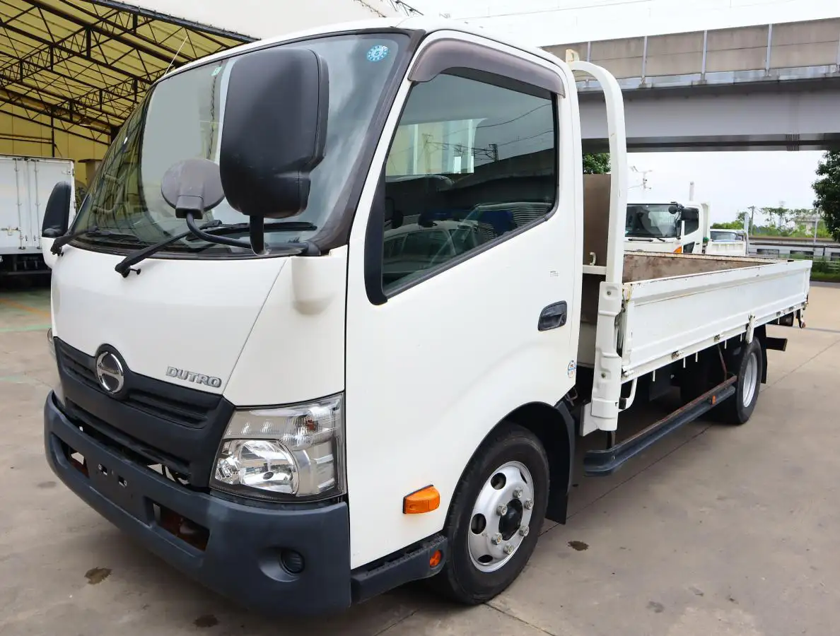 日野 デュトロ 小型 平ボディ TKG-XZU710M H29の中古トラック画像1