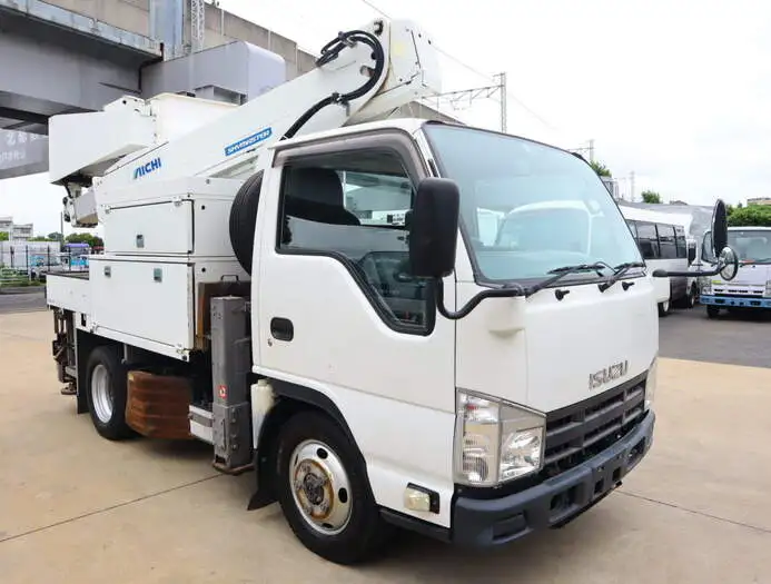いすゞ エルフ 小型 高所・建柱車 高所作業車 TDG-NKS85ANの中古トラック画像2