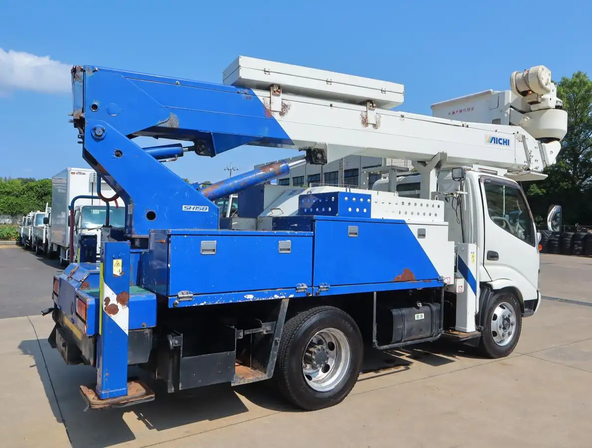日野 デュトロ 小型 高所・建柱車 高所作業車 電工仕様の中古トラック画像2