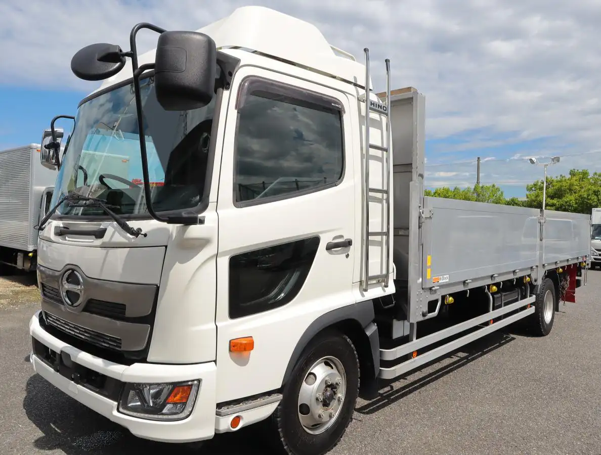 日野 レンジャー 中型/増トン 平ボディ 床鉄板 アルミブロックの中古トラック画像1