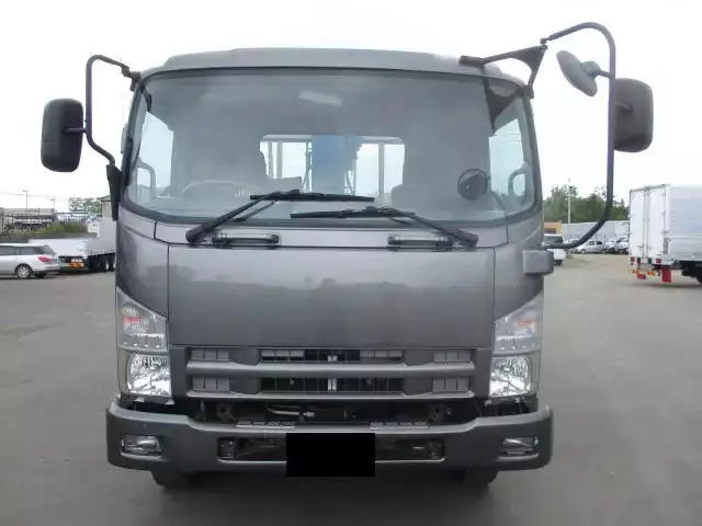 いすゞ フォワード 中型/増トン 車両重機運搬 3段クレーン フックインの中古トラック画像2