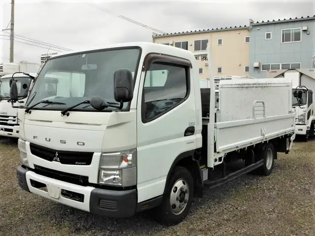 三菱 キャンター 小型 平ボディ パワーゲート 床鉄板 の中古トラック【車両No.148304】