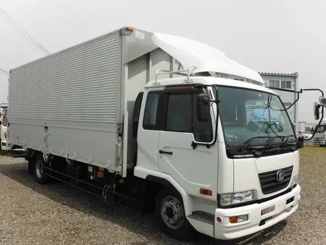 日産UD コンドル 中型/増トン ウイング パワーゲート 床鉄板の中古トラック画像2