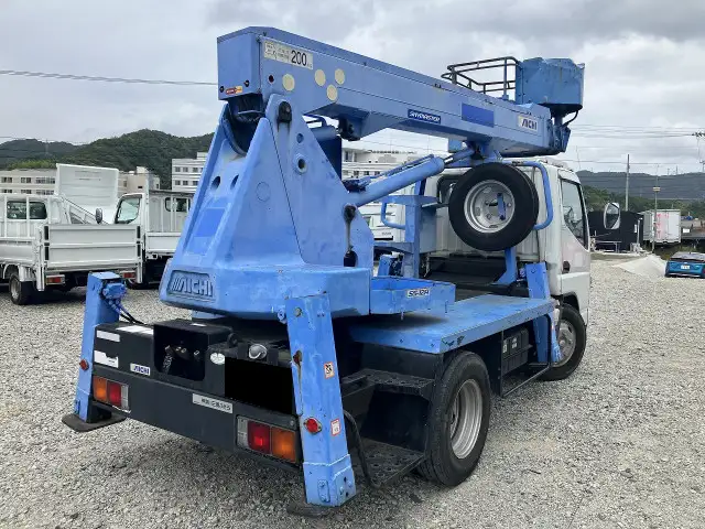 三菱 キャンター 小型 高所・建柱車 高所作業車 PA-FE73DBの中古トラック画像3