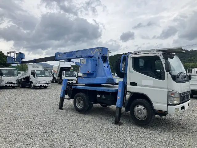 三菱 キャンター 小型 高所・建柱車 高所作業車 PA-FE73DBの中古トラック画像4