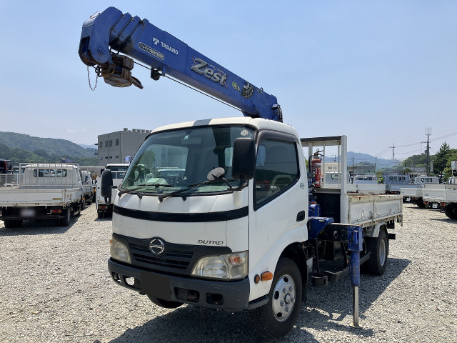 日野 デュトロ 小型 クレーン付 標準ロング BKG-XZU344M