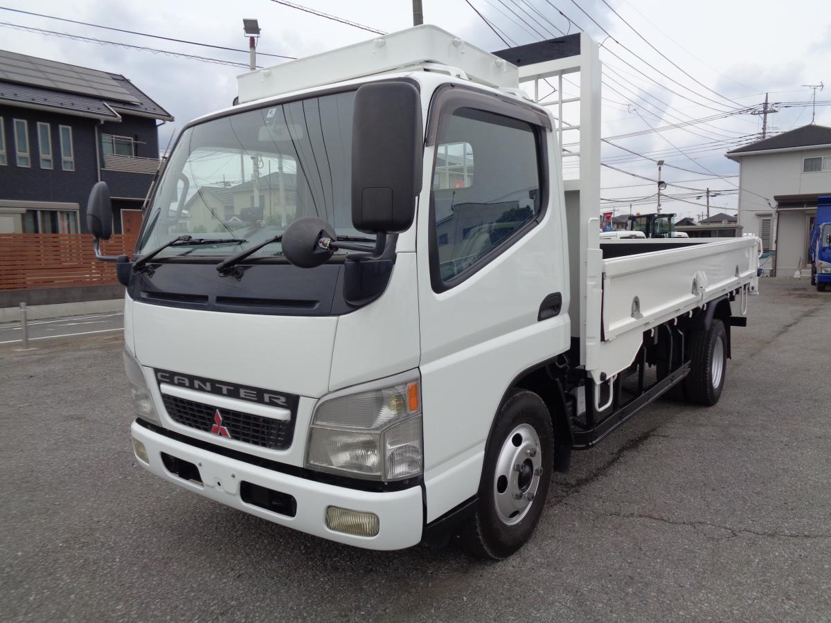 三菱 キャンター 小型 平ボディ 標準ロング PA-FE73DEN