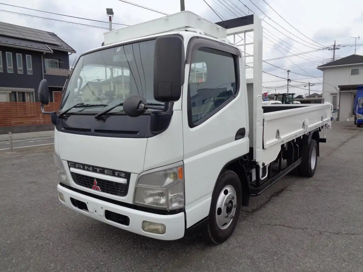 三菱 キャンター 小型 平ボディ PA-FE73DEN H18の中古トラック画像1