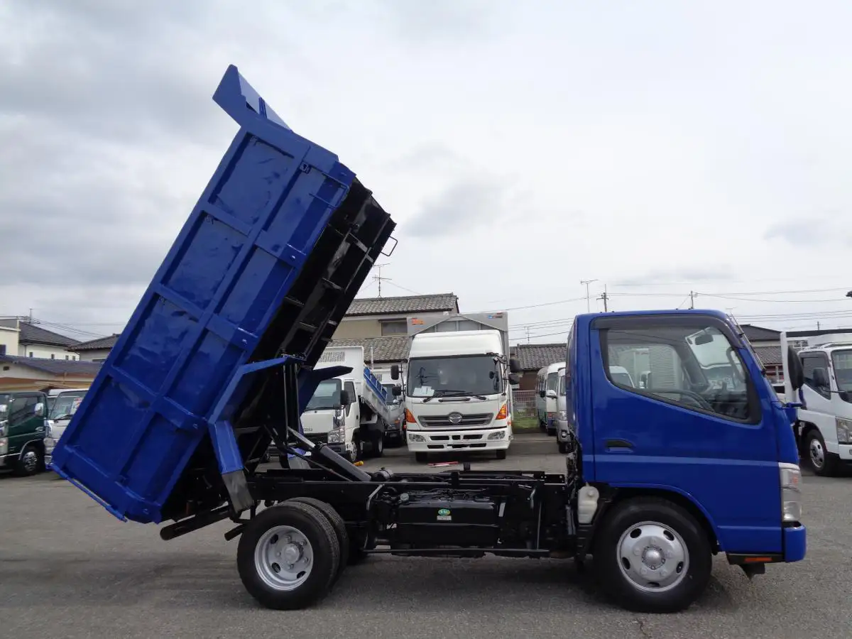 三菱 キャンター 小型 ダンプ 土砂禁 PA-FE71DBDの中古トラック画像7