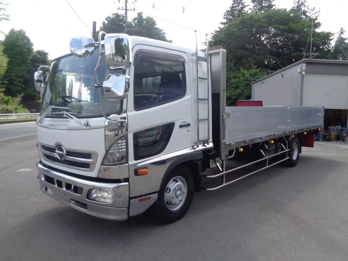 日野 レンジャー 中型/増トン 平ボディ アルミブロック TPG-FD7JLAAの中古トラック画像1