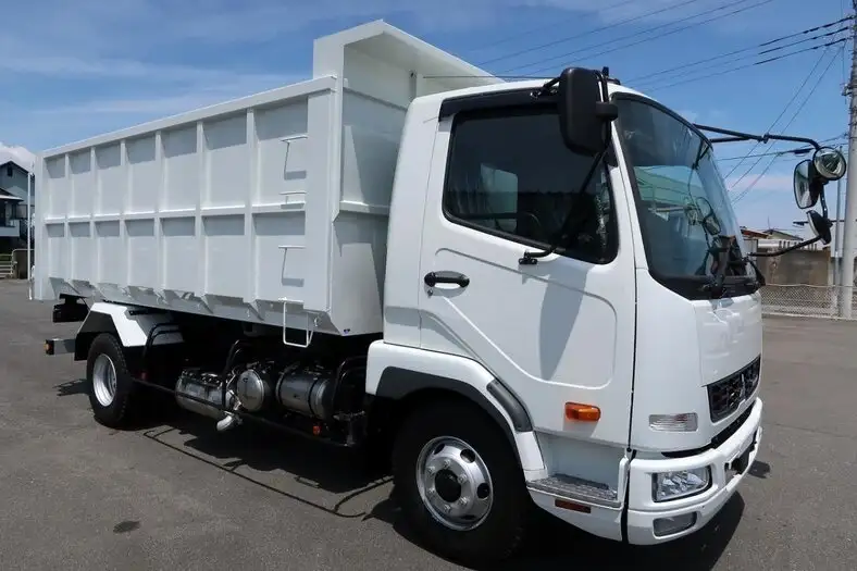 三菱 ファイター 中型/増トン ダンプ 土砂禁 2KG-FK72Fの中古トラック画像4