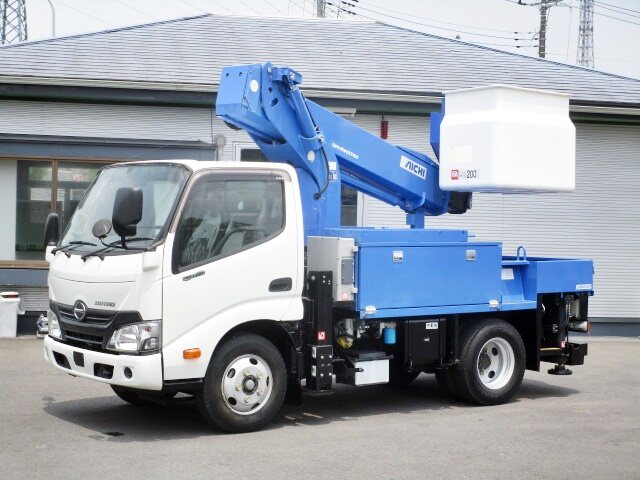 日野 デュトロ 小型 高所・建柱車 高所作業車 TKG-XZU600X