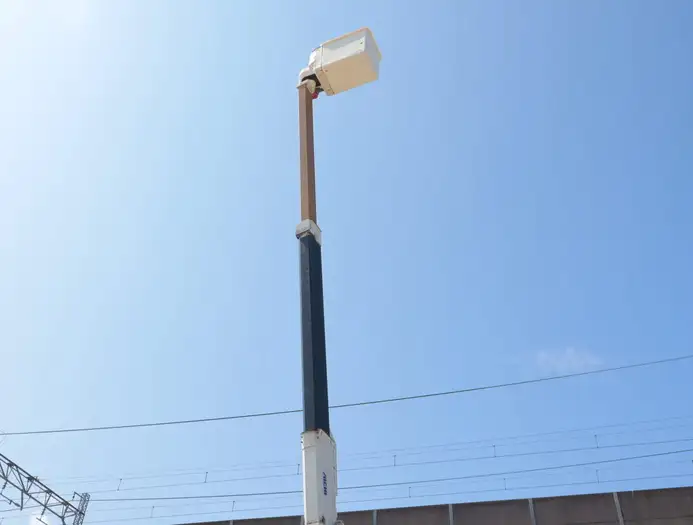 三菱 キャンター 小型 高所・建柱車 高所作業車 電工仕様の中古トラック画像8