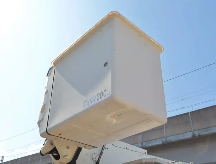 三菱 キャンター 小型 高所・建柱車 高所作業車 電工仕様の中古トラック画像9