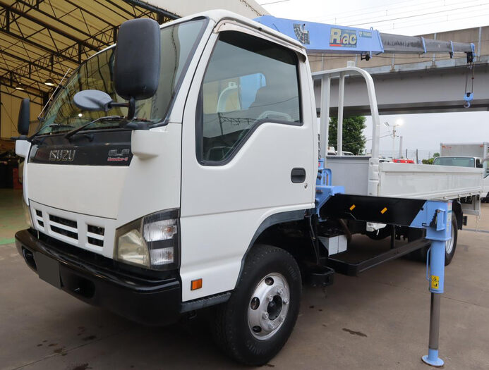 いすゞ エルフ 小型 クレーン付 超ロング PA-NPR81R