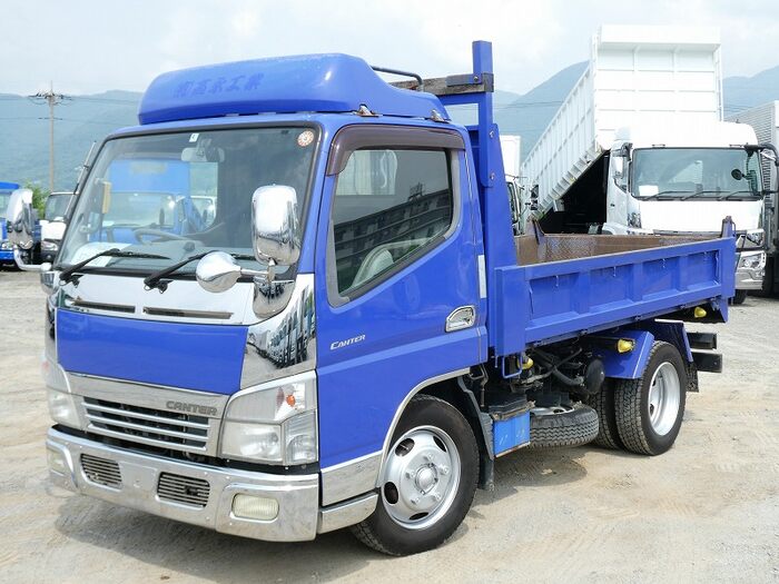 三菱 キャンター 小型 ダンプ 10尺 PDG-FE71DD