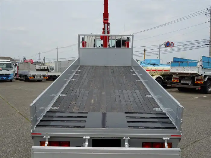 三菱 ファイター 中型/増トン 車両重機運搬 4段クレーン ラジコンの中古トラック画像5
