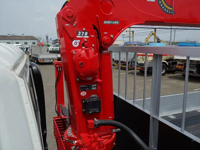 三菱 ファイター 中型/増トン 車両重機運搬 4段クレーン ラジコンの中古トラック画像7